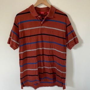 Mens IZOD Striped Polo